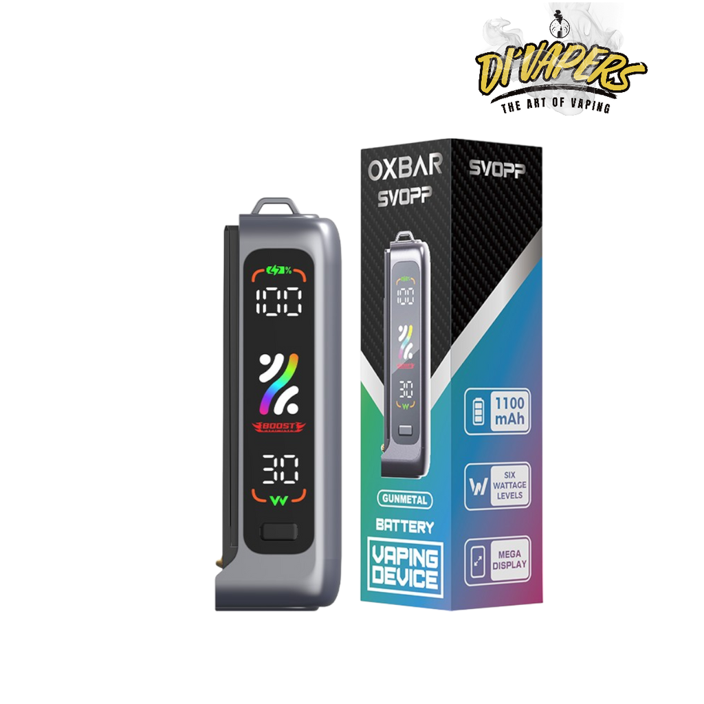 OXBAR SVOOP BATERIA | GUNMETAL