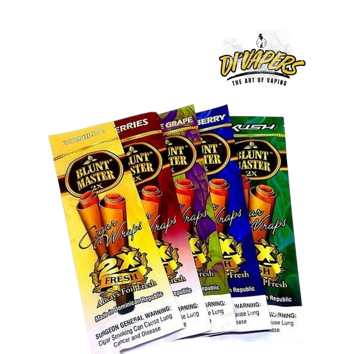 BLUNT MASTER 2X – CIGAR WRAPS