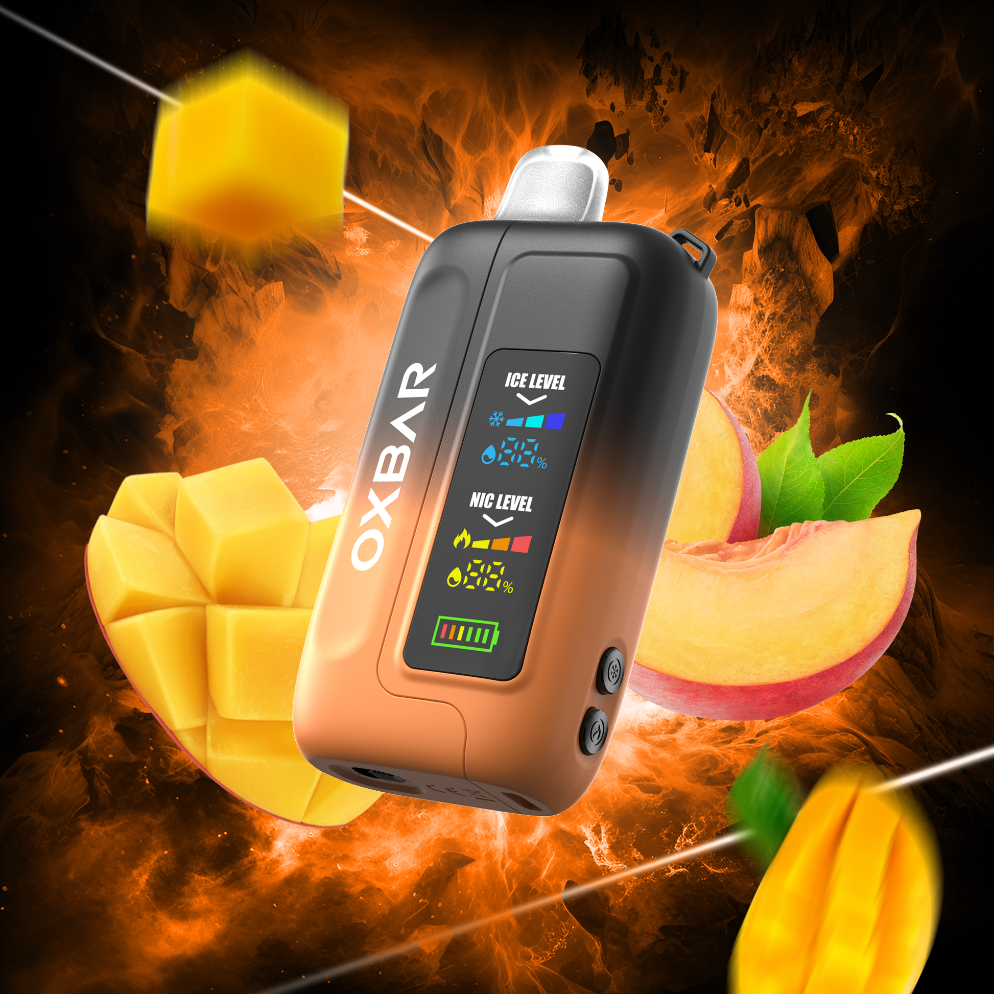 OXBAR 35 K ICE - NIC | MANGO PEACH