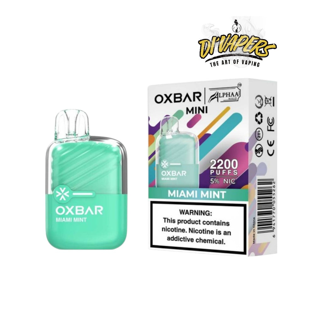 OXBAR MINI 2200 | MIAMI MINT