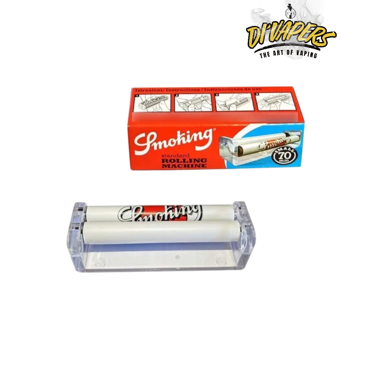 ROLEADORA SMOKING DE PLASTICO