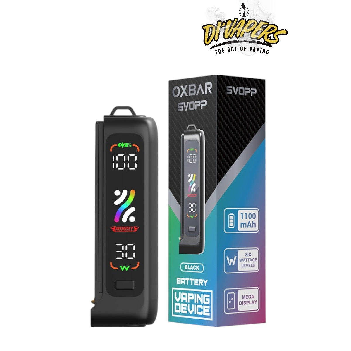 OXBAR SVOOP BATERIA | BLACK