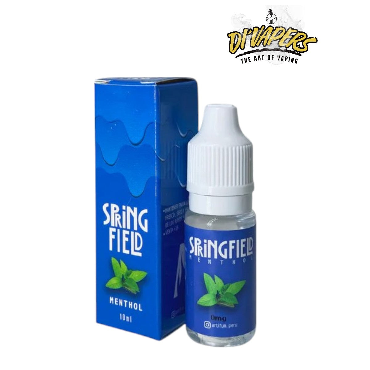 LIQUIDO SPRINGFIELD - MENTHOL - 1O ml