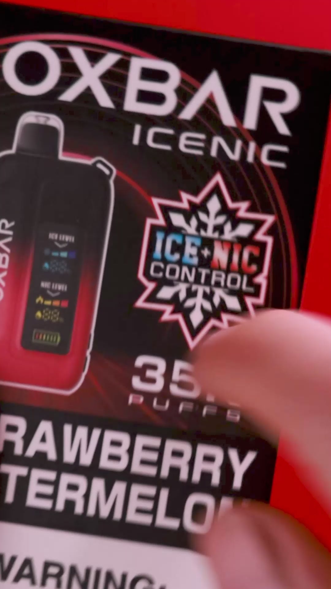 OXBAR 35 K ICE - NIC | GRAPE ICE